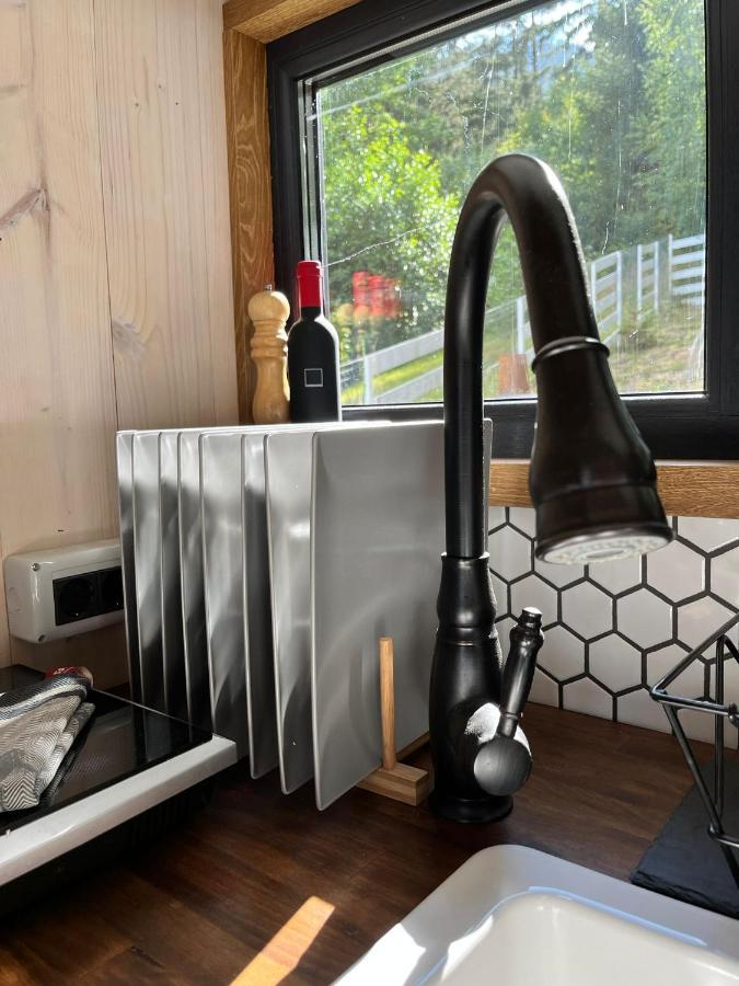 Bramble Tiny House Villa Zărneşti Eksteriør billede